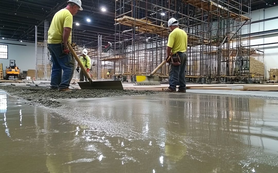 Instalación piso epóxico sobre concreto espacios elegantes