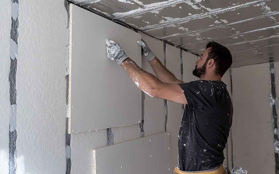 Muros en drywall: la solución moderna para espacios versátiles