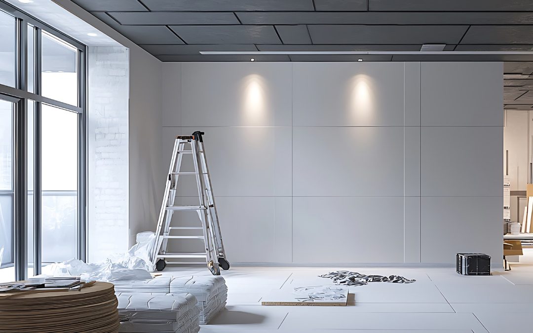 Paredes y entrepisos drywall para espacios industriales y comerciales