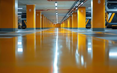 Instalación Sistemas epóxicos alto tráfico para espacios industriales modernos