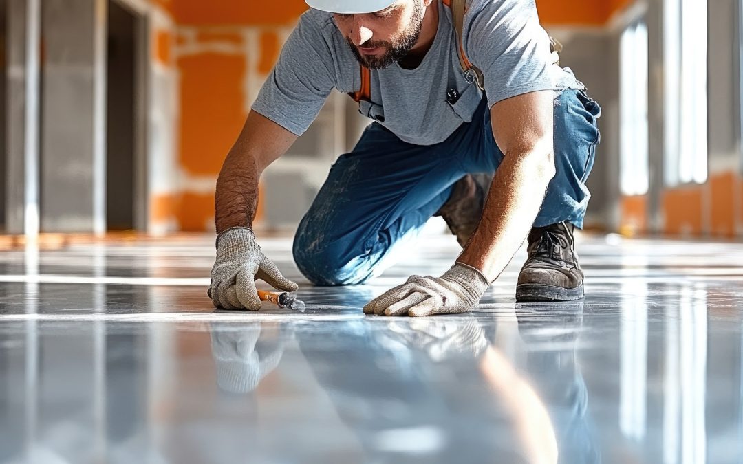 Instalación de pisos de alta resistencia para proyectos industriales y comerciales