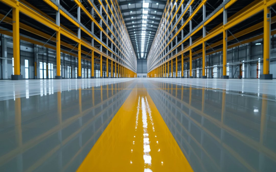 Pisos para bodegas industriales de alto rendimiento