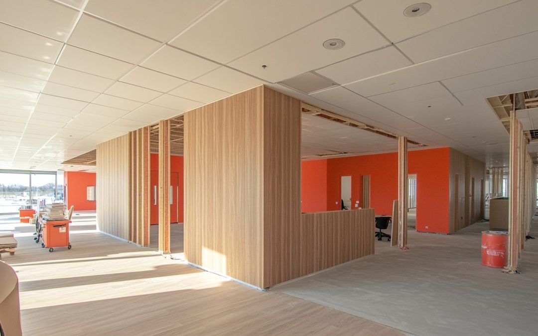 Soluciones profesionales para dividir ambientes con drywall y optimizar espacios industriales y comerciales