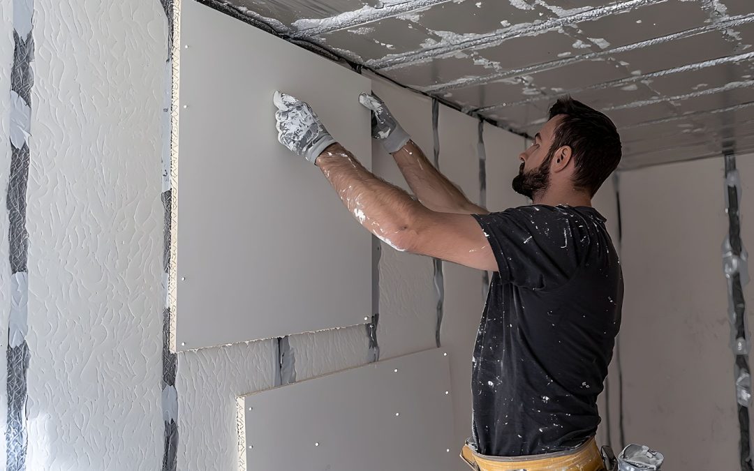 Construcción mixta drywall concreto para proyectos modernos