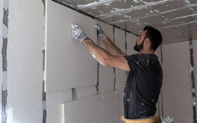 Construcción mixta drywall concreto para proyectos modernos