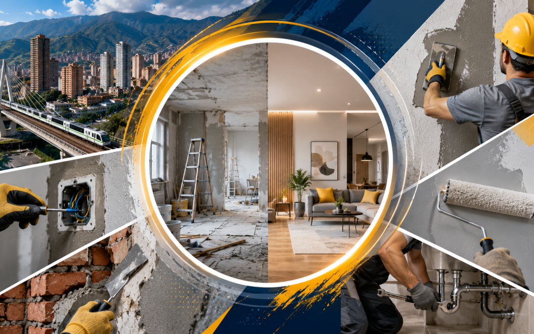Reparaciones locativas Medellín para renovar sus espacios